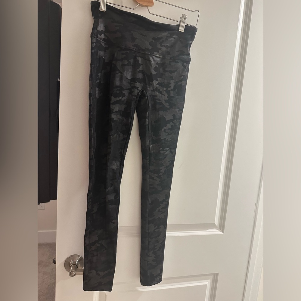 Spanx camo leggings